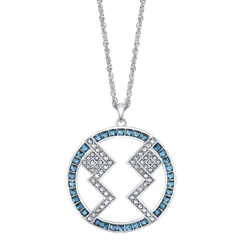 Ladies boho necklaces-Star Wars X RockLove Ahsoka Tano Crystal Necklace