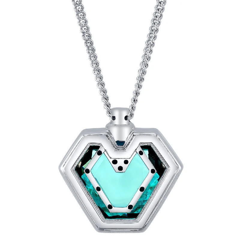 Ladies double-layer necklaces-Marvel X RockLove MARVEL STUDIOS BLACK PANTHER WAKANDA FOREVER Riri Williams Ironheart Necklace