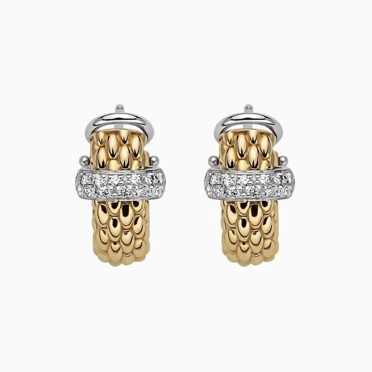 Ladies chandelier earrings-Vendome Earrings - ORO560BBR