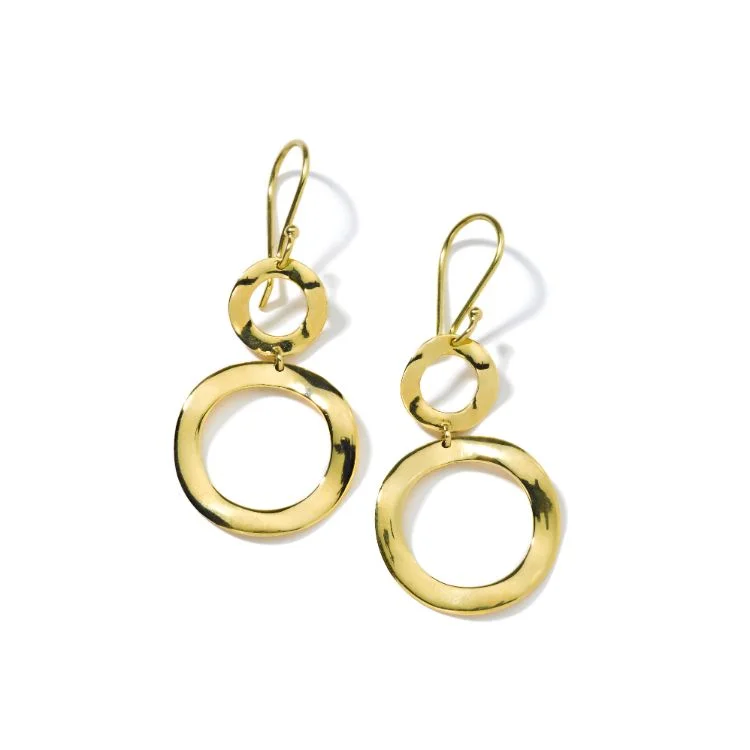 Ladies large statement earrings-18k Classico Earrings