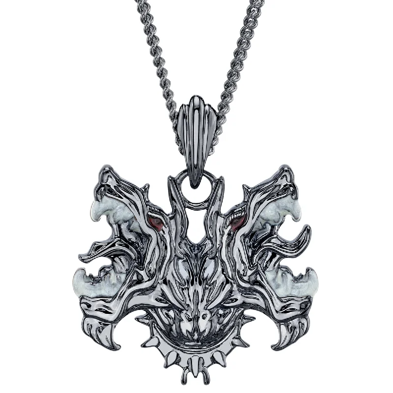 Ladies tassel necklaces-League of Legends X RockLove ARCANE Vi Murk Wolves Necklace