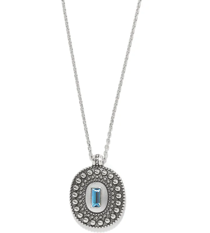 Ladies diamond-encrusted necklaces-Pretty Tough Gem Necklace