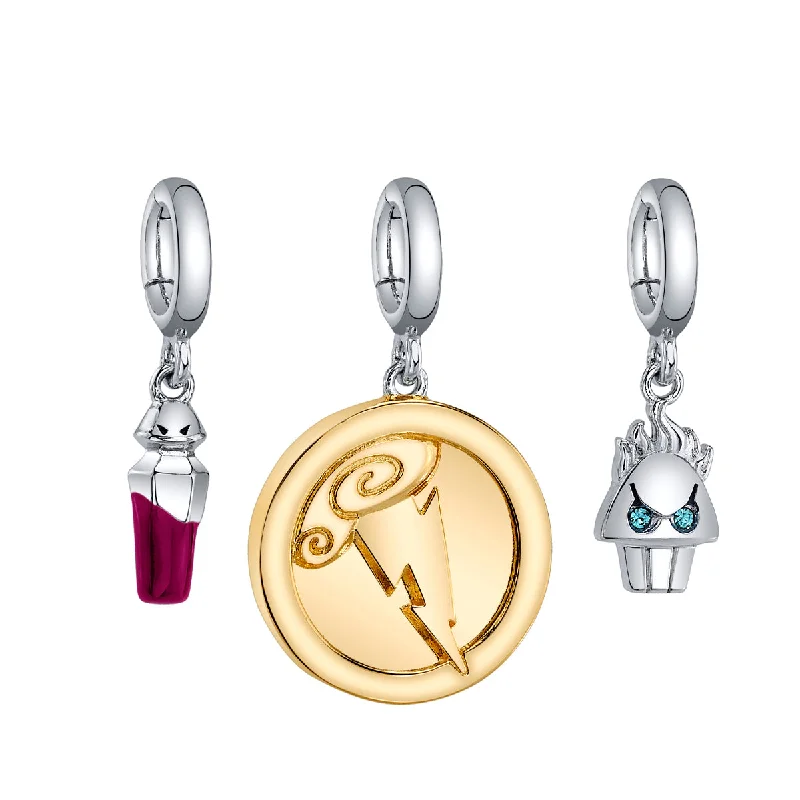 Ladies birthstone pendants-Disney X RockLove DISNEY HERCULES TELL YOUR TALE Medallion Enhancer Set