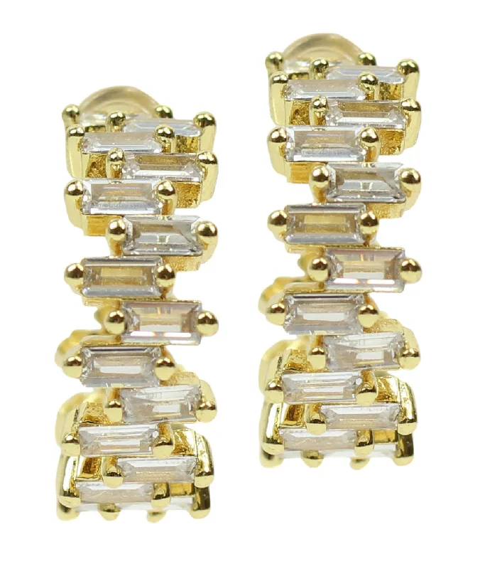 Ladies pearl earrings-The Raleigh Earring