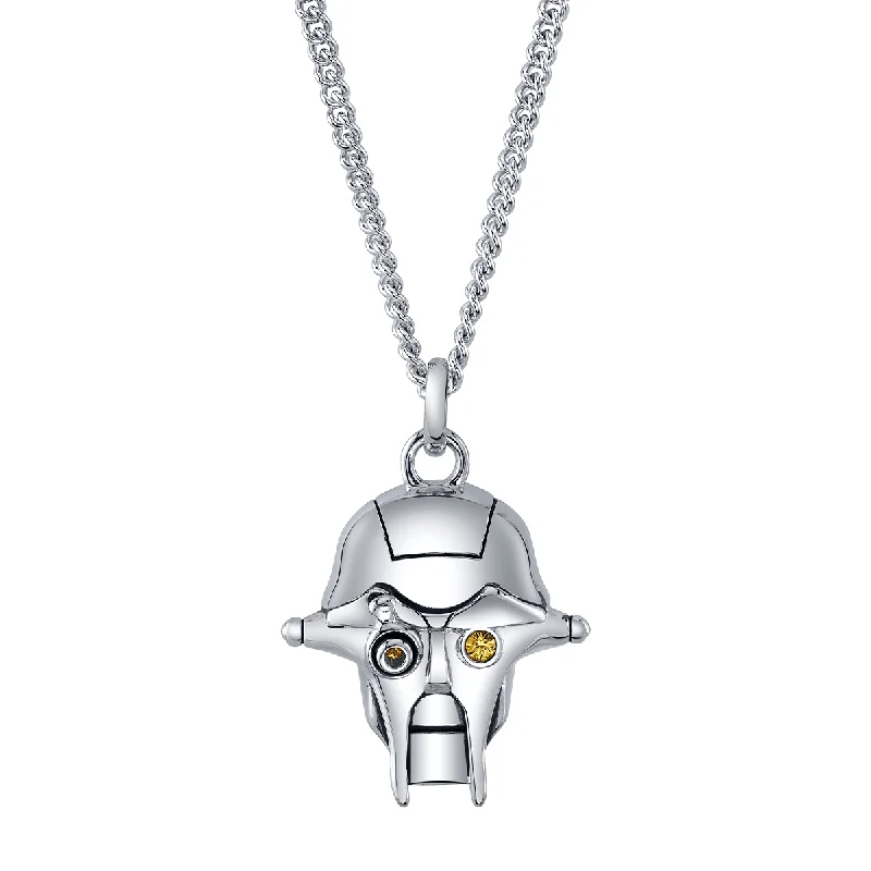 Ladies fashion necklaces-Star Wars X RockLove Huyang Droid Necklace