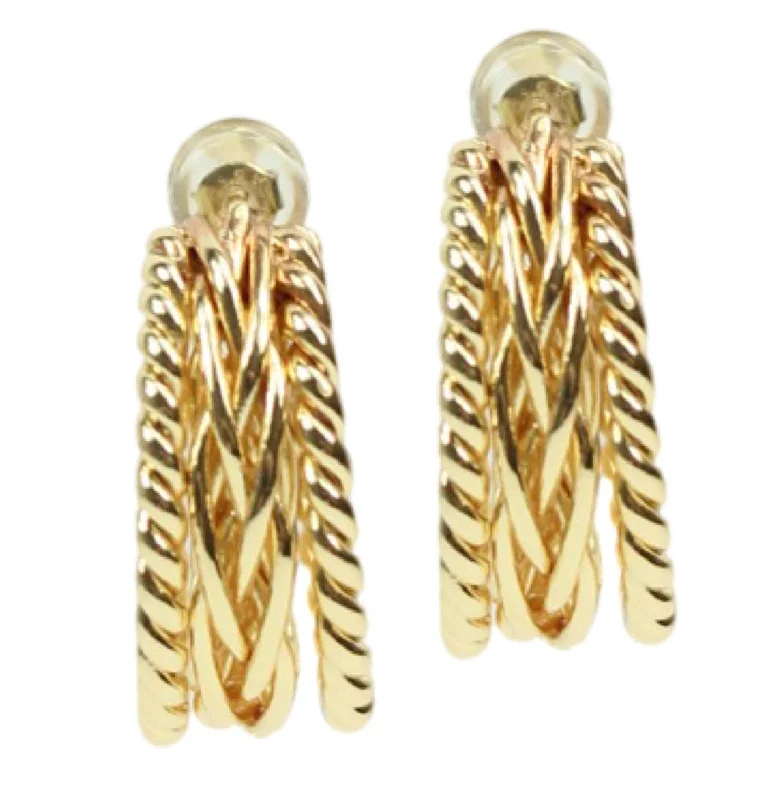 Ladies statement chandelier earrings-The Lily Earring