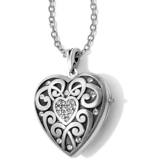 Ladies lockets-Sweet Memory Locket Necklace