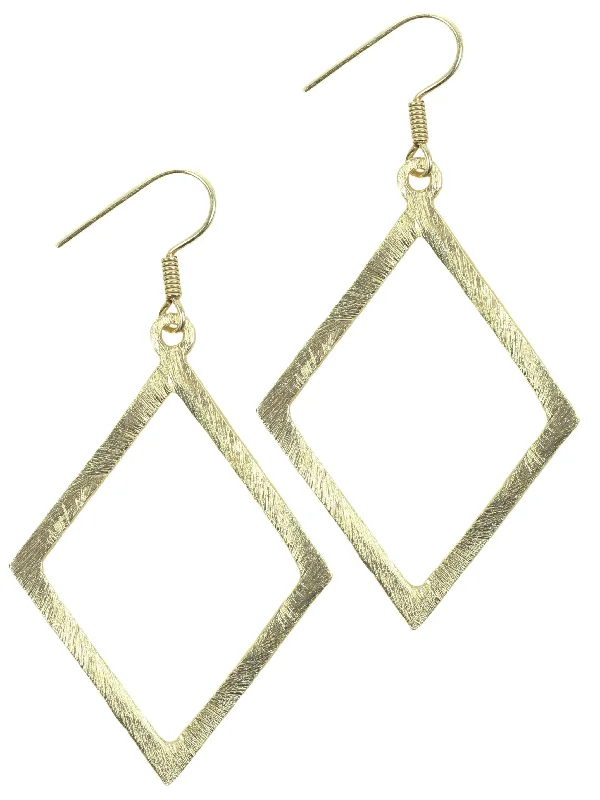 Ladies vintage gold earrings-The Lucy Earring