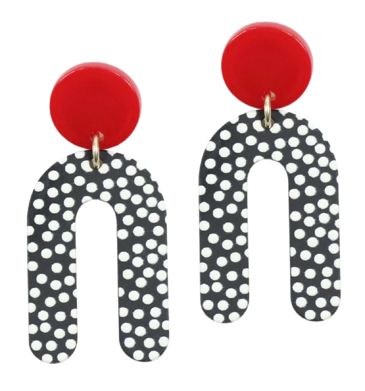 Ladies layered earrings-The Ruthie Earring