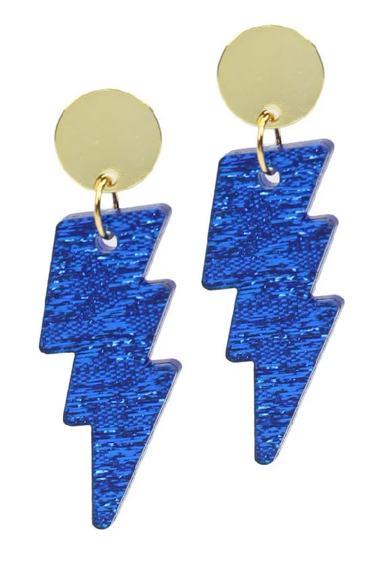 Ladies tassel earrings-The Lighting Bolt Earring