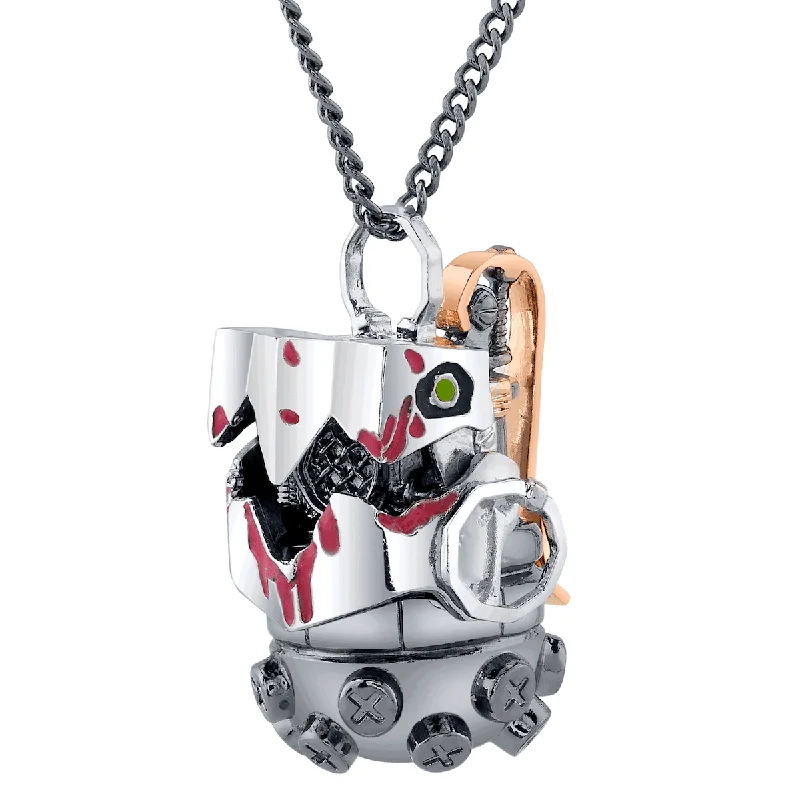 Ladies anniversary pendant necklaces-League of Legends X RockLove ARCANE Articulated Jinx Chomper Pendant