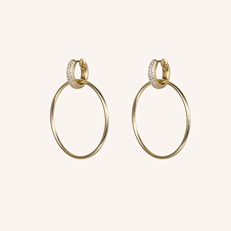 Ladies modern earrings-A-List Earrings