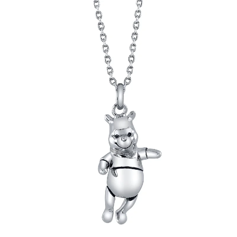 Ladies moonstone necklaces-Disney X RockLove HUGGABLES Winnie the Pooh Necklace