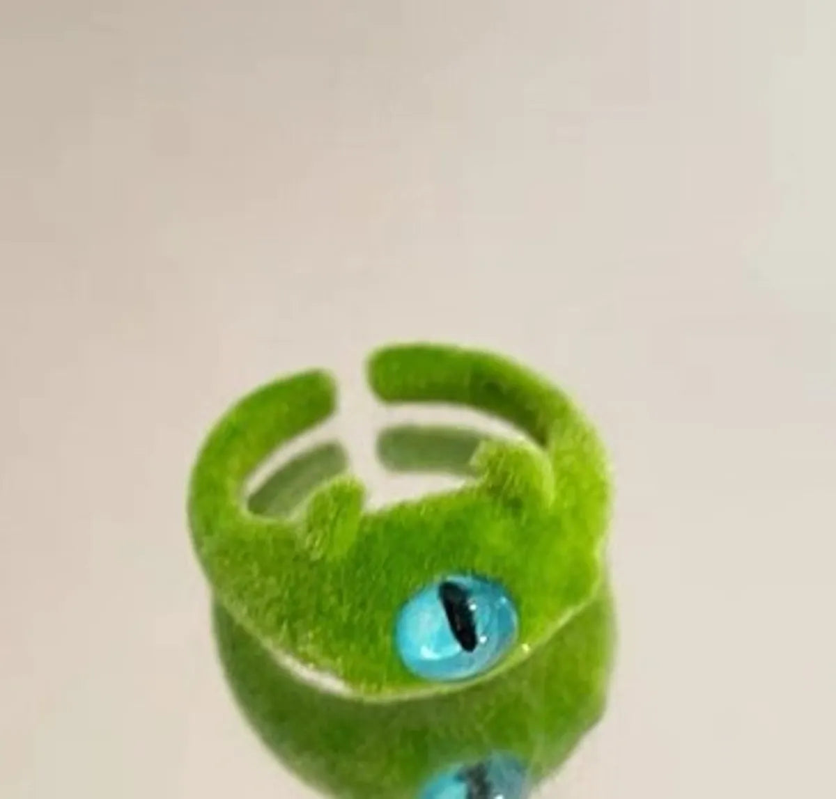 Green Flocking Monster Ring