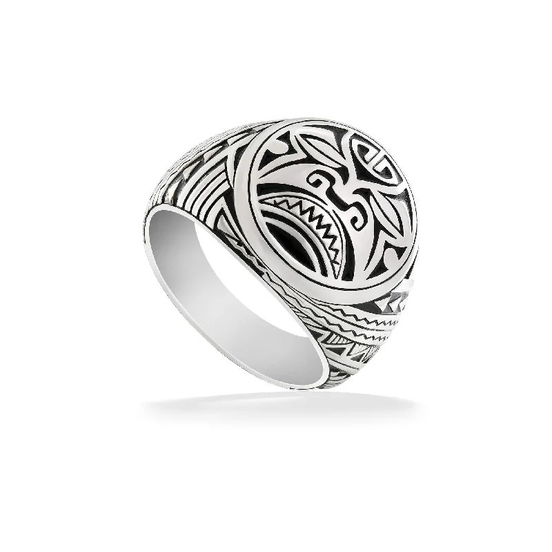 Ladies promise rings-Effy Tribal Ring, Size 11