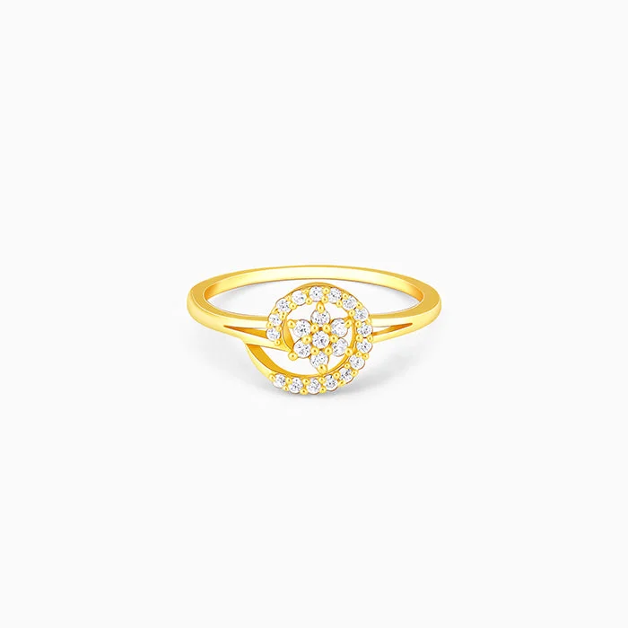 Ladies stackable rings-Golden Star is Born Ring