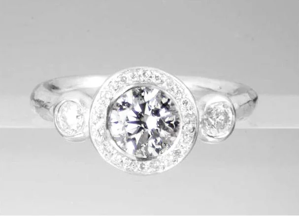 Ladies rings with diamonds-Triple Crown Ring