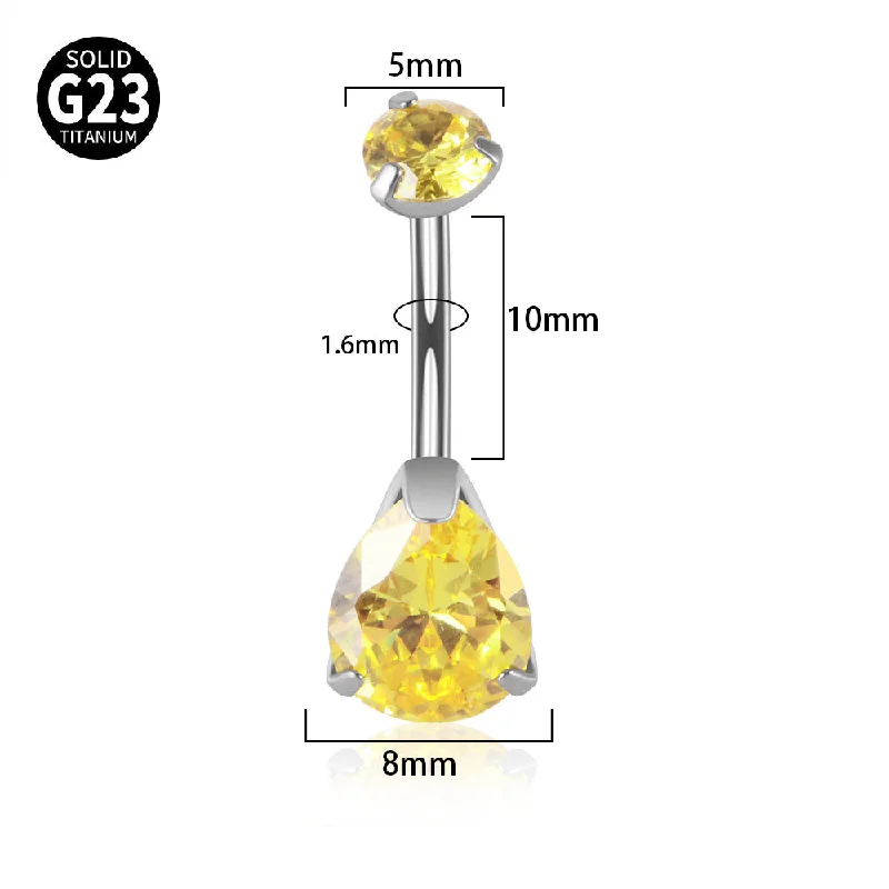 Steel Color-Yellow Zircon