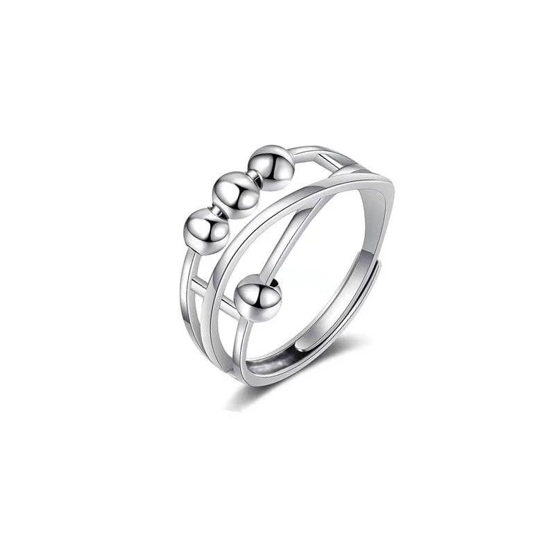 Lucky Beads Anxiety Ring 4