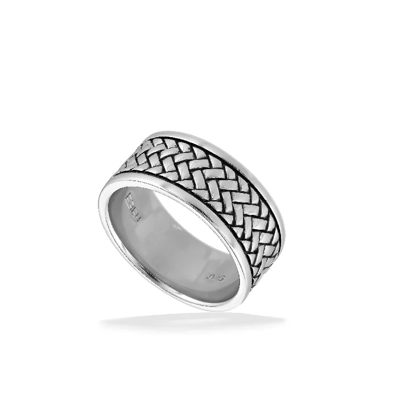 Ladies promise rings-Effy Weave Ring