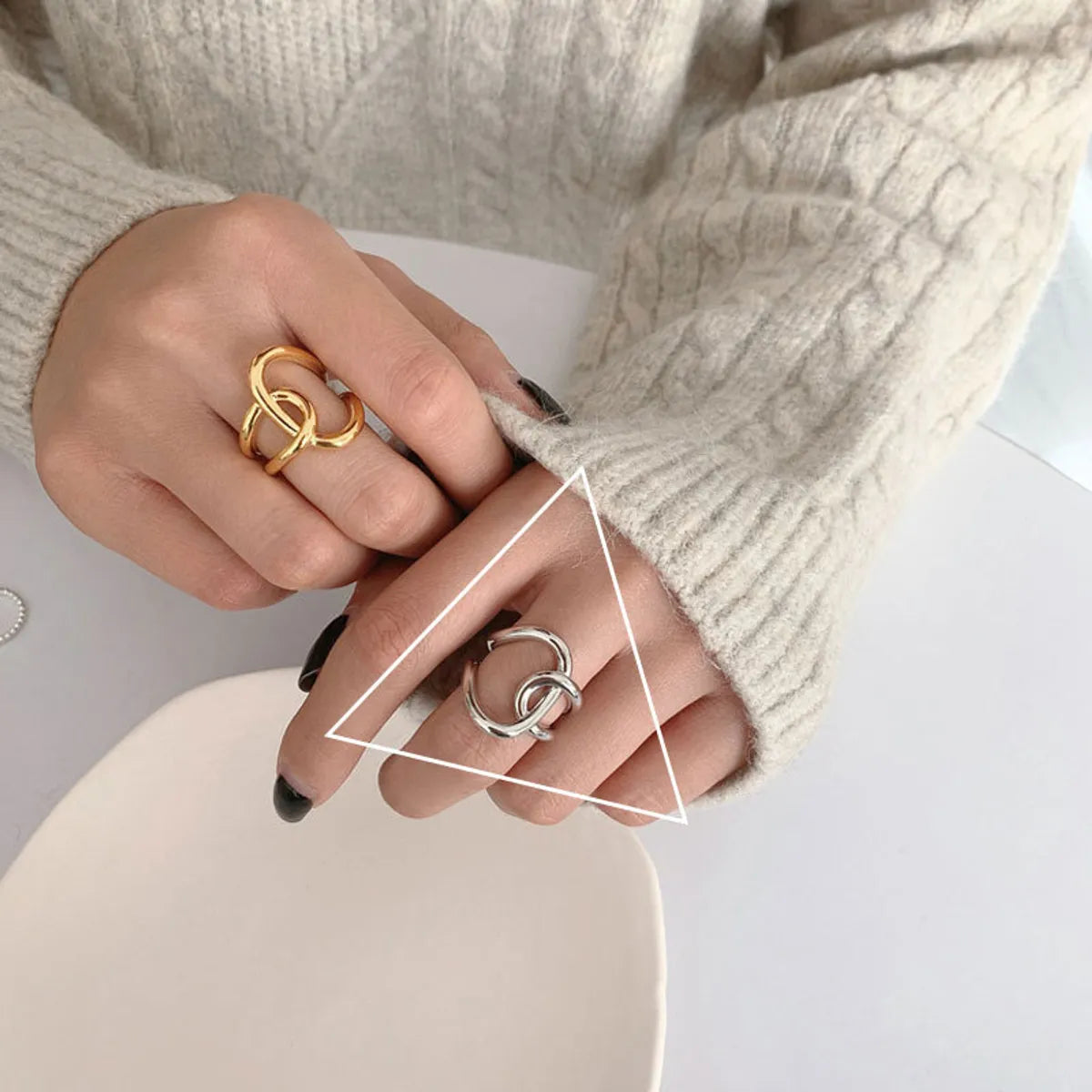 J448 White Gold Ring