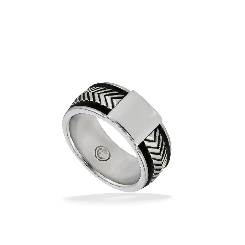 Ladies anniversary rings-Effy "X" Ring