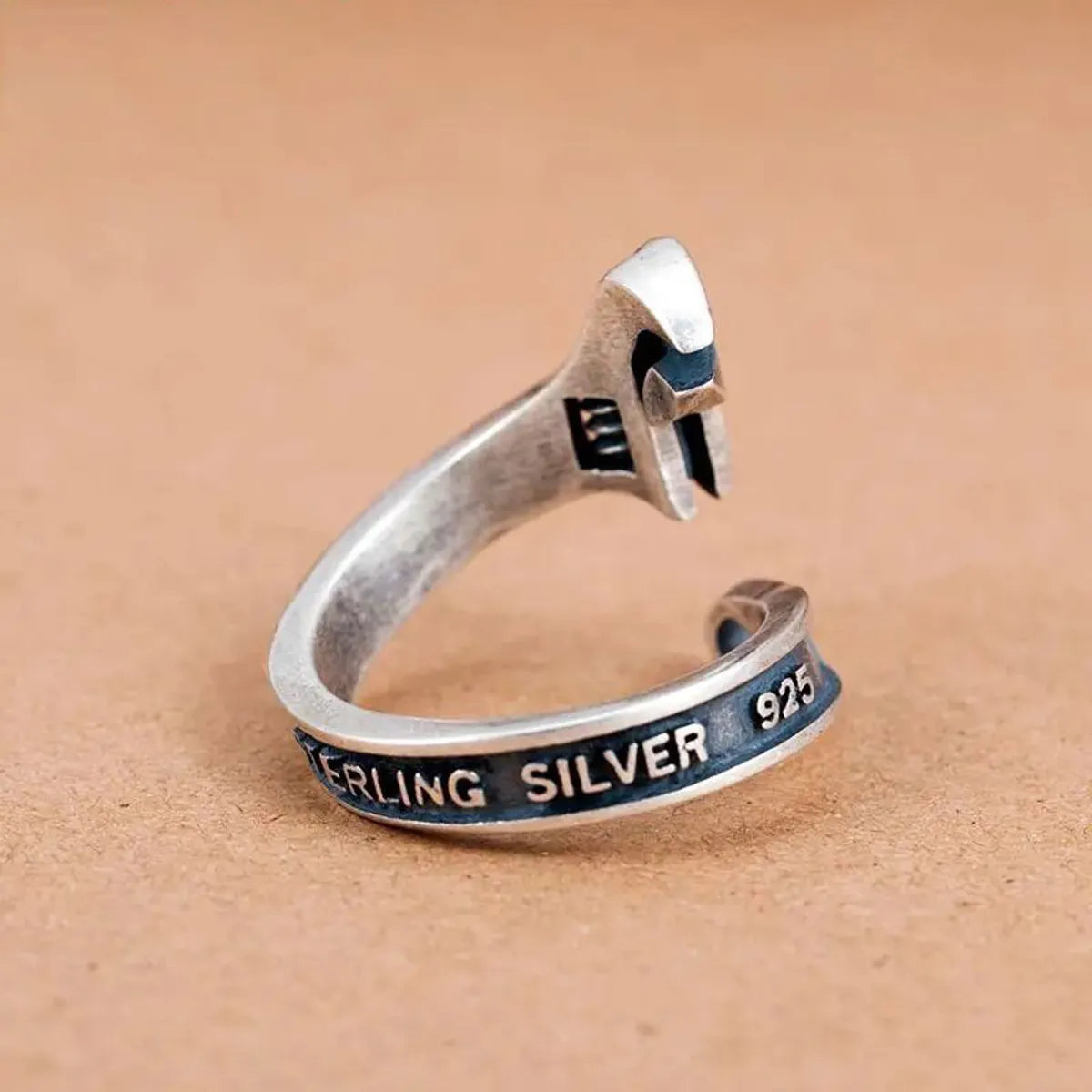 Ladies chic rings-Wholesale Jewelry Retro Geometric Wrench Alloy Plating Open Rings