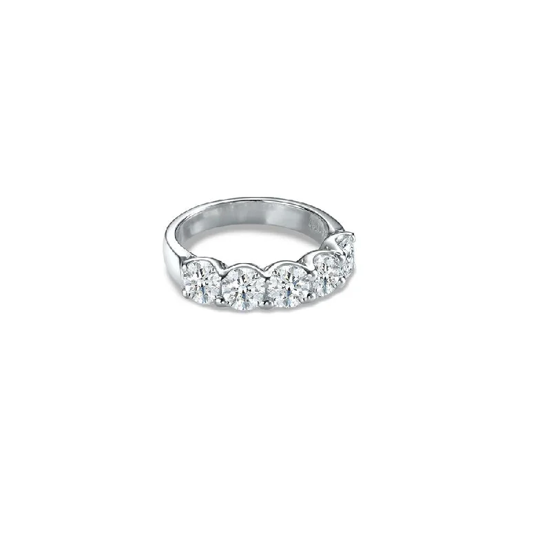 Ladies diamond cluster rings-FMR00515