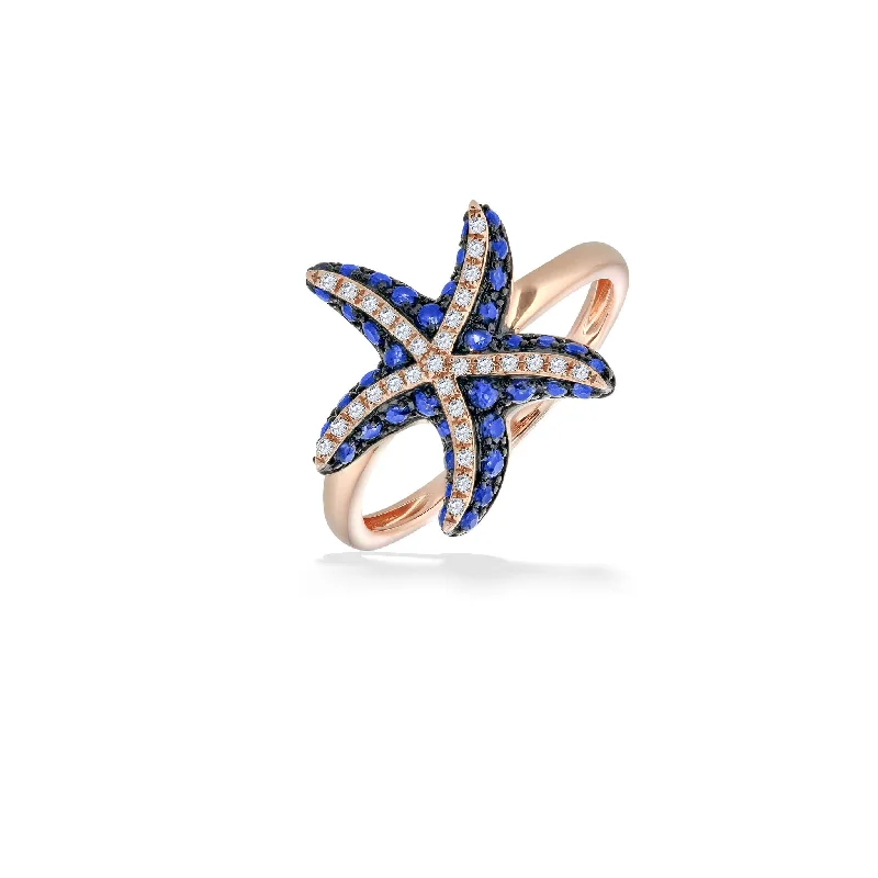 Ladies sapphire engagement rings-Effy Starfish Ring