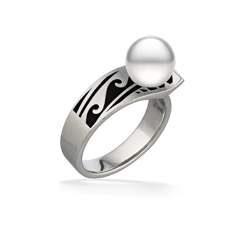 Ladies high-end rings-Ocean Kai Ring, Size 10