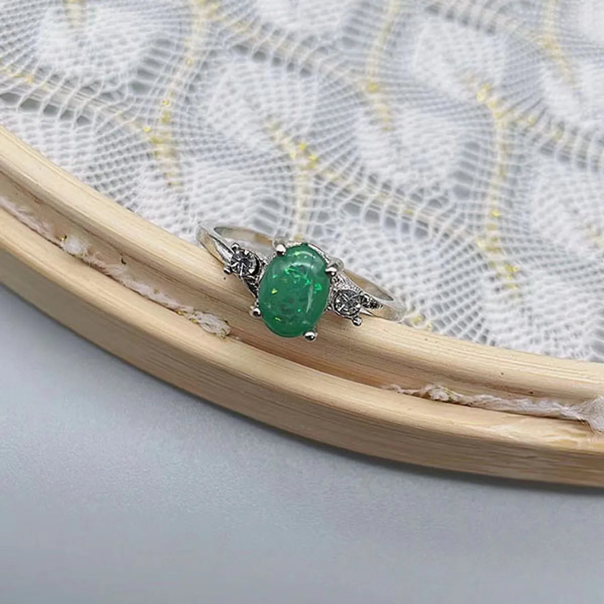 Opal Ring-Green