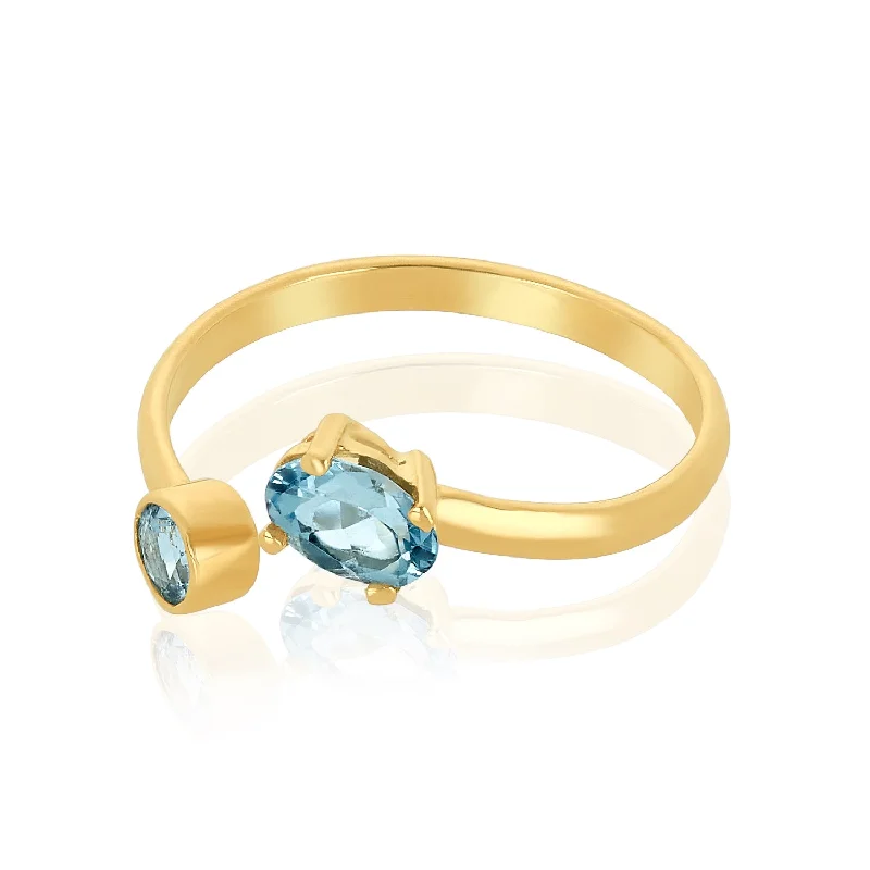 Ladies antique rings-Gemini Ring