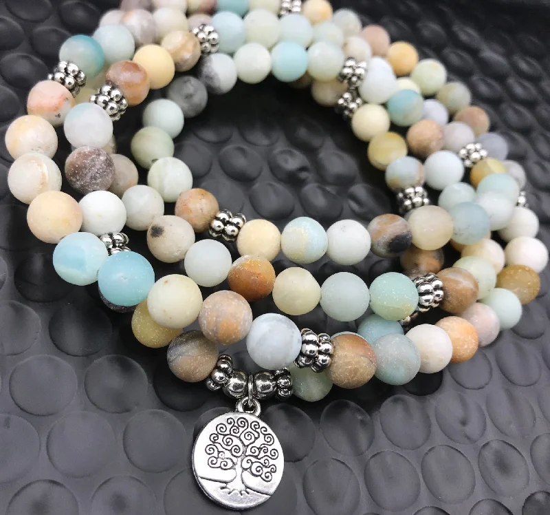 Ladies stretch bracelets-Tree Of Life Bracelet Necklace